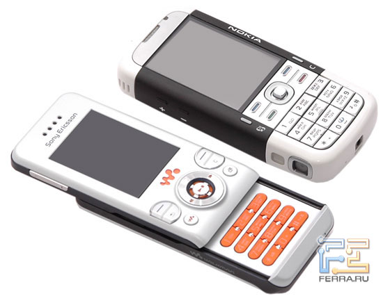  Nokia 5700  Sony Ericsson W580i   Ferra.ru 2