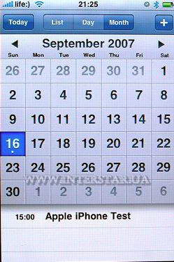   Calendar  Apple iPhone