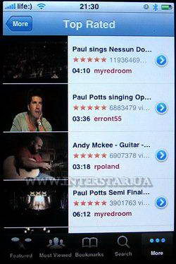   YouTube  Apple iPhone
