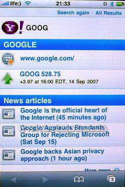   Stocks  Apple iPhone