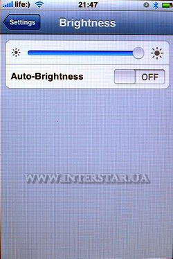   Brightness  Apple iPhone
