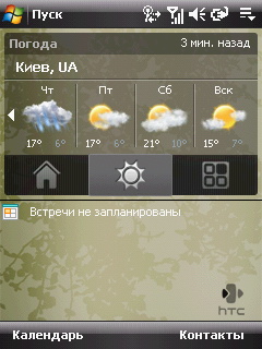 HTC Touch.  Today