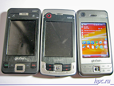   glofiish X500 , X800  M800