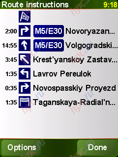 HTC TyTN II: TomTom 6