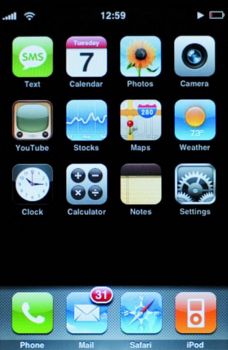 Apple iPhone -   