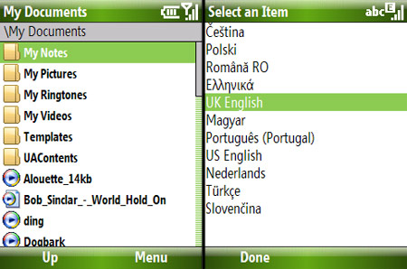 HTC s710:    Windows Mobile 6