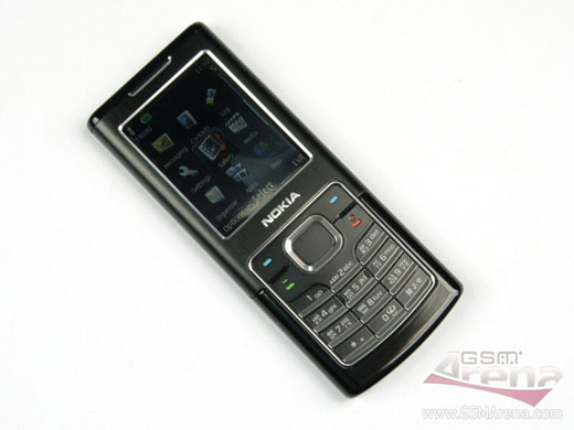    Nokia 6500 classic:  