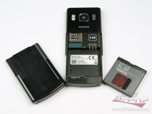    Nokia 6500 classic:  