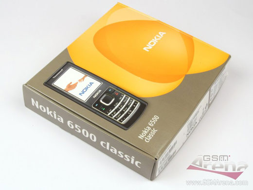    Nokia 6500 classic:  