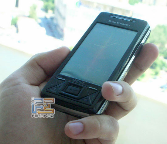 XPERIA X1   Windows Mobile  Sony Ericsson 1
