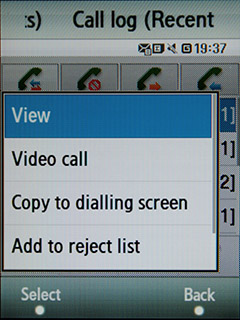 Samsung F480 Touchwiz.   - 2
