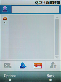 Samsung F480 Touchwiz.  - 2