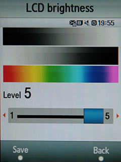 Samsung F480 Touchwiz.   