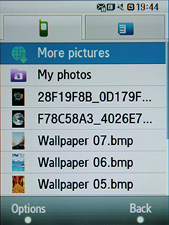 Samsung F480 Touchwiz.  