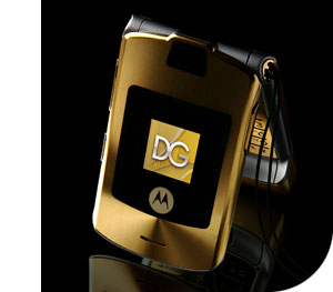 Motorola RAZR V3i D&G Gold 2