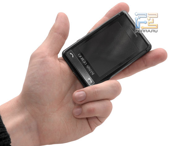 Samsung P520 Giorgio Armani 3