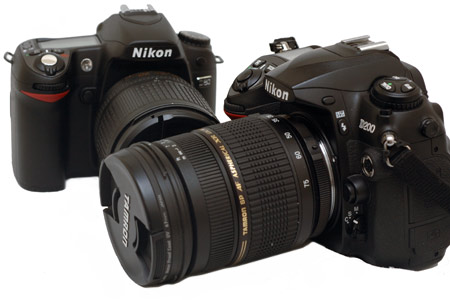 Nikon D80  D200.    ?