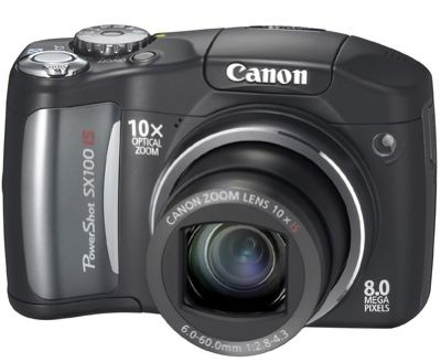 Canon PowerShot SX100 IS:  