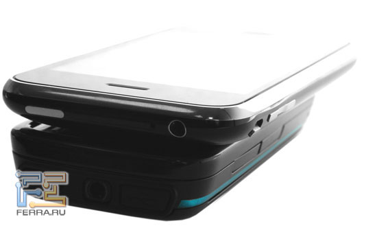 Nokia 5800 XpressMusic (Tube) � Apple iPhone 3G 3