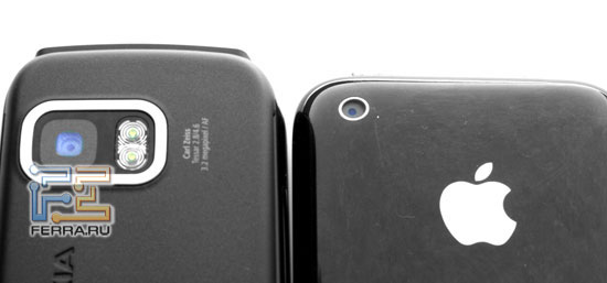 Nokia 5800 XpressMusic (Tube) � Apple iPhone 3G 5