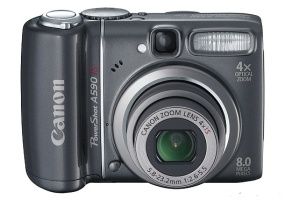 ���������� Canon PowerShot A590 IS - ���� � ��������