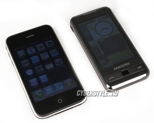 Samsung SGH-i900 WiTu  Apple iPhone 3G