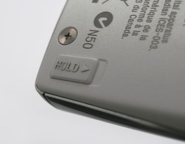 ��������� �������������� ����� Sony NWZ-A810