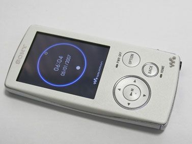 ��������� �������������� ����� Sony NWZ-A810