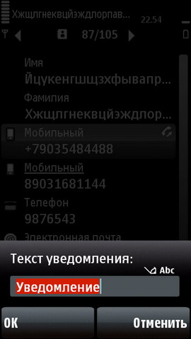 ��������� Nokia 5800