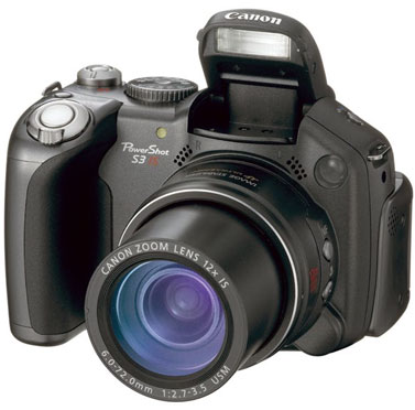Canon PowerShot S3 IS:  