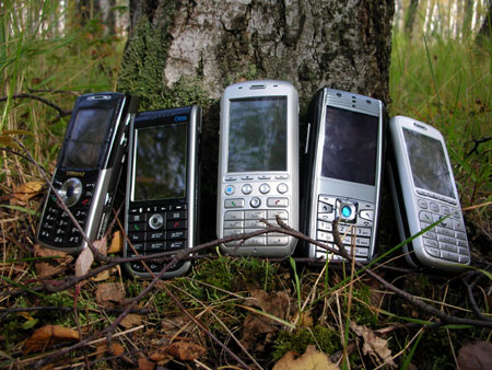 Samsung i300, Qtek 8310, i-Mate SP5m, RoverPC M1, i-Mate SP4m