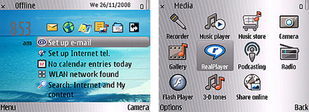 Nokia E71: ����������� � ������-������