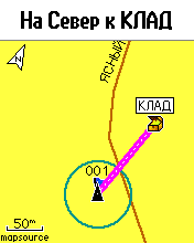 ������ �� Garmin eTrex Vista Cx � ���������� �����