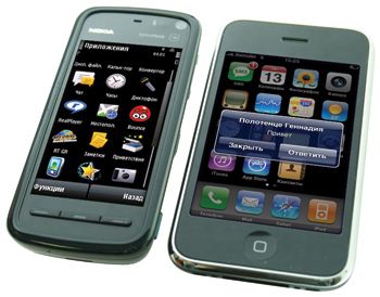 Nokia 5800 XpressMusic vs Apple iPhone 3G