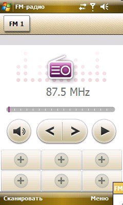 Samsung SGH-i900 WiTu.   FM-