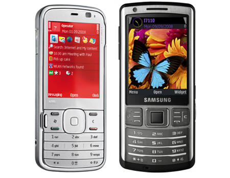 Nokia N79  Samsung i7110