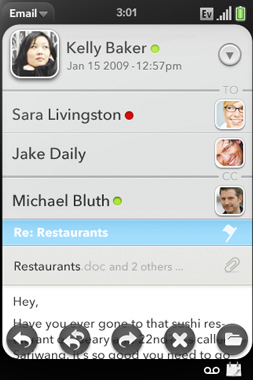 WebOS � Pre - Palm Inc. ����� � ����