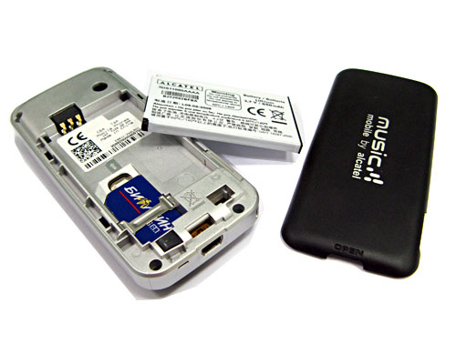 ����� ���������� �������� Alcatel OT-E801