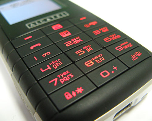 ����� ���������� �������� Alcatel OT-E801