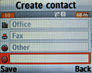 ������� ����� ���������� �������� Samsung U100