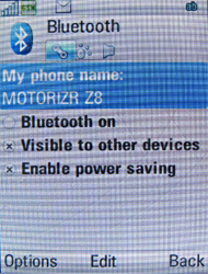    Motorola MOTORIZR Z8