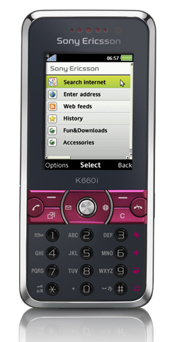    Sony Ericsson K660i