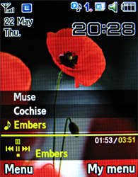 Обзор мобильного телефона Samsung F400