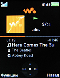 ����� ���������� �������� Sony Ericsson W980