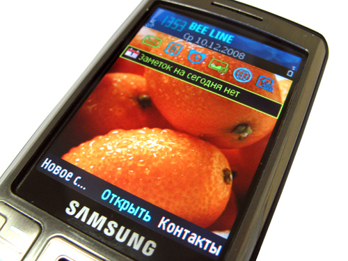 Обзор сотового телефона Samsung i7110