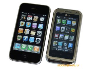 ��������������� ����� LG KM900 Arena: ������� ��� iPhone, ������� ����� iPhone