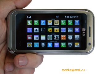 ��������������� ����� LG KM900 Arena: ������� ��� iPhone, ������� ����� iPhone