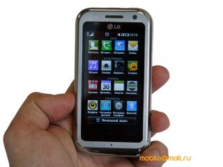 ��������������� ����� LG KM900 Arena: ������� ��� iPhone, ������� ����� iPhone