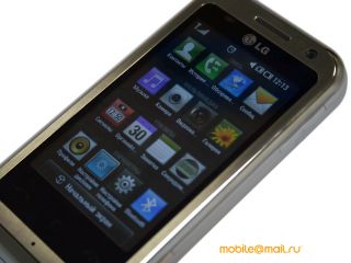 ��������������� ����� LG KM900 Arena: ������� ��� iPhone, ������� ����� iPhone