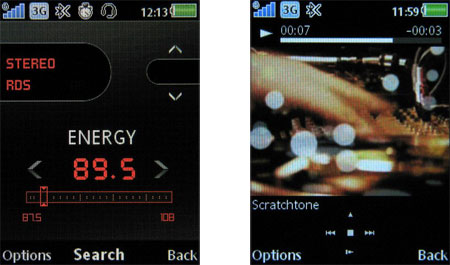 Sony Ericsson W595:  